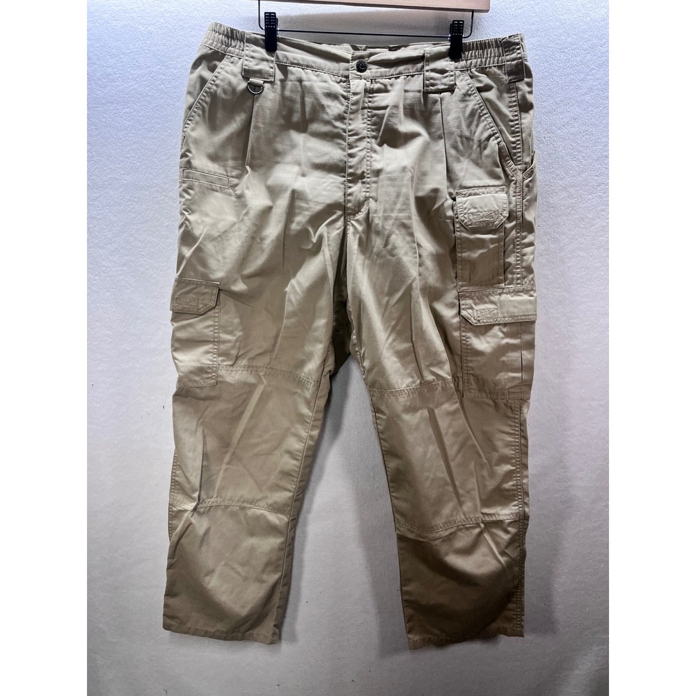 5.11 Tactical Series Mens‎ 38/30 Tan Ripstop Cargo Pants Utility Work 3188